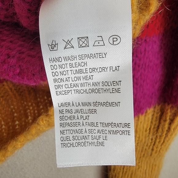 Farm Rio Striped Sweater size M NWT - Picture 4 of 7